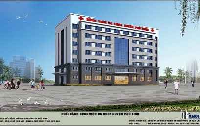THIẾT KẾ BỆNH VIỆN ĐA KHOA HUYỆN PHÙ NINH – TỈNH PHÚ THỌ