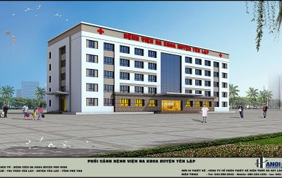 THIẾT KẾ BỆNH VIỆN ĐA KHOA HUYỆN YÊN LẬP – TỈNH PHÚ THỌ
