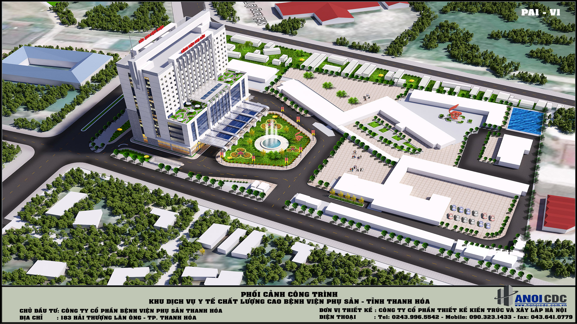 THIẾT KẾ KHU DỊCH VỤ Y TẾ CHẤT LƯỢNG CAO – BỆNH VIỆN PHỤ SẢN THANH HÓA THIẾT KẾ KHU DỊCH VỤ Y TẾ CHẤT LƯỢNG CAO – BỆNH VIỆN PHỤ SẢN THANH HÓA