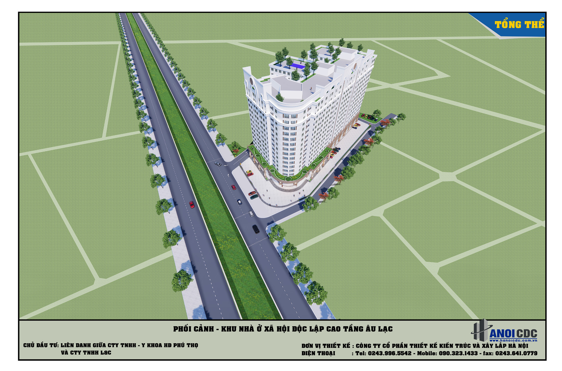 THIẾT KẾ KHU NHÀ Ở XÃ HỘI ĐỘC LẬP CAO TẦNG ÂU LẠC